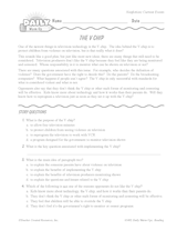  The V Chip Reading Warm-Up